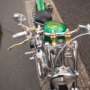 KUSTOM TECH  20-300 FREIN ALU LAITON POLI  12mm B